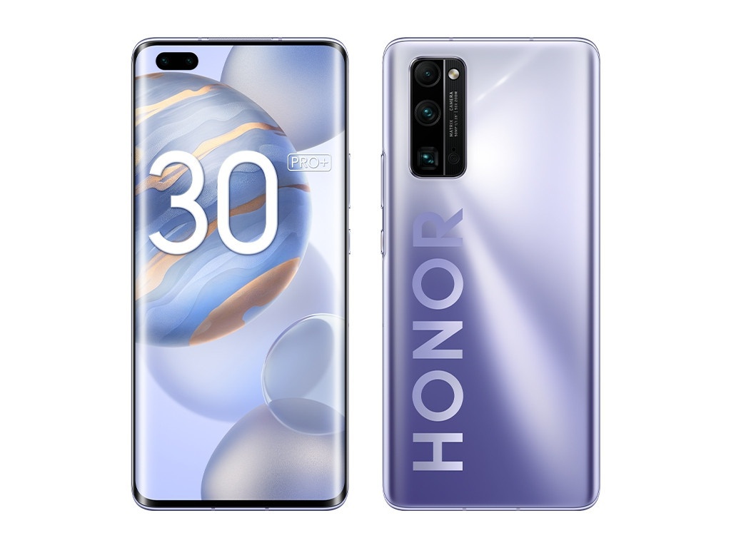 фото Сотовый телефон honor 30 pro+ 8/256gb titanium silver выгодный набор для selfie + серт. 200р!!!