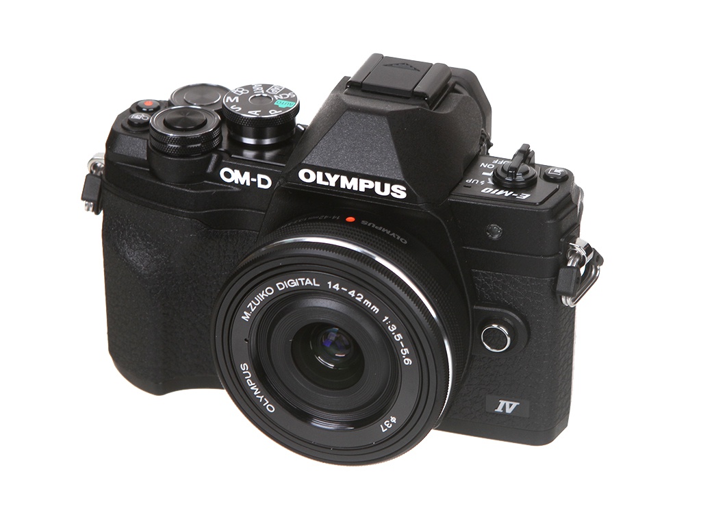 фото Фотоаппарат olympus om-d e-m10 mark iv kit black