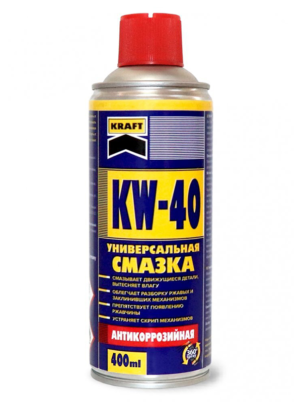 Универсальная смазка Kraft KW-40 400мл KF002