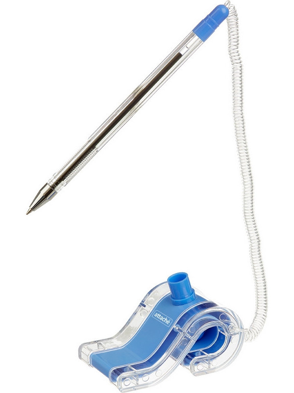 

Ручка шариковая Attache Ocean корпус Blue, стержень Blue 1094722, 1094722