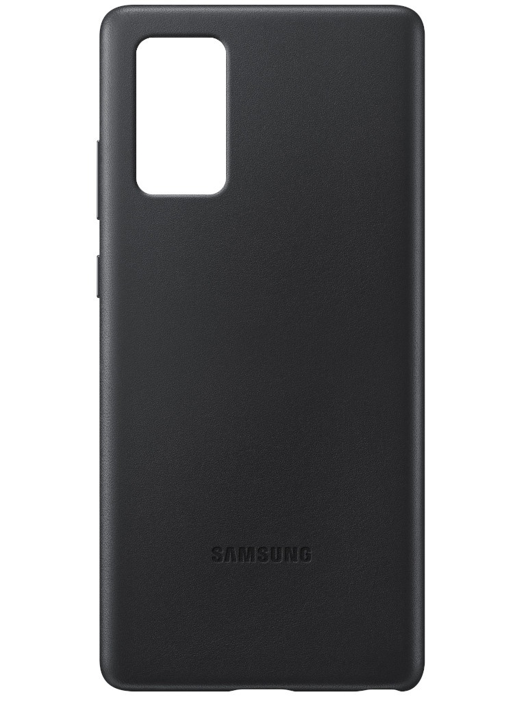 фото Чехол для samsung galaxy note 20 leather cover black ef-vn980lbegru