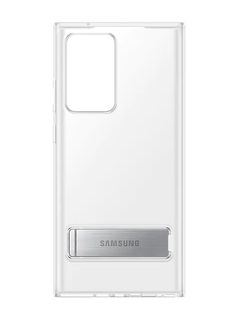 фото Чехол для samsung galaxy note 20 ultra clear standing cover transparent ef-jn985ctegru