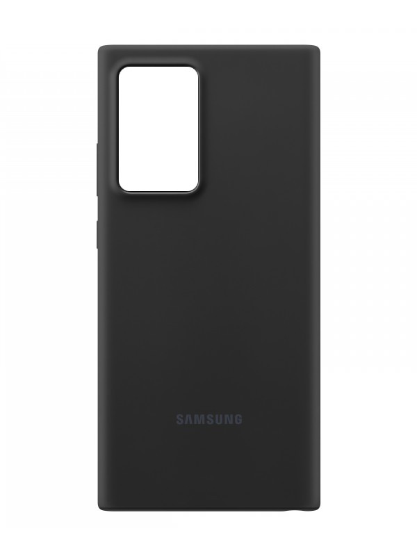 фото Чехол для samsung galaxy note 20 ultra silicone cover black ef-pn985tbegru