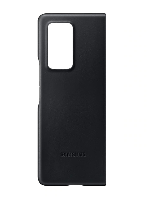 Zakazat.ru: Чехол для Samsung Galaxy Z Fold 2 Leather Cover Black EF-VF916LBEGRU