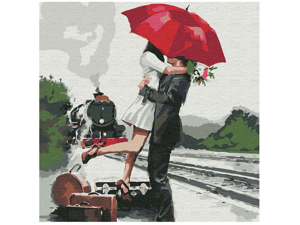 

Картина по номерам Котеин Прощание 30x30cm KHM0058, Прощание