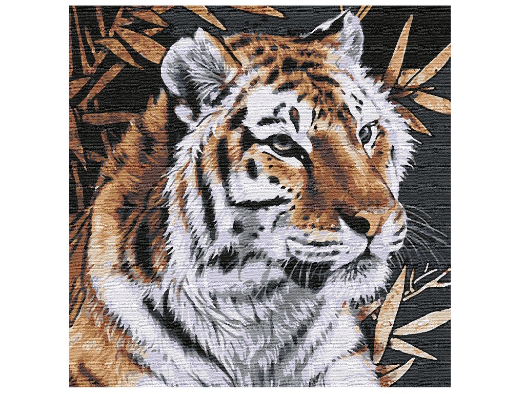 

Картина по номерам Котеин Тигр 30x30cm KHM0057, Тигр