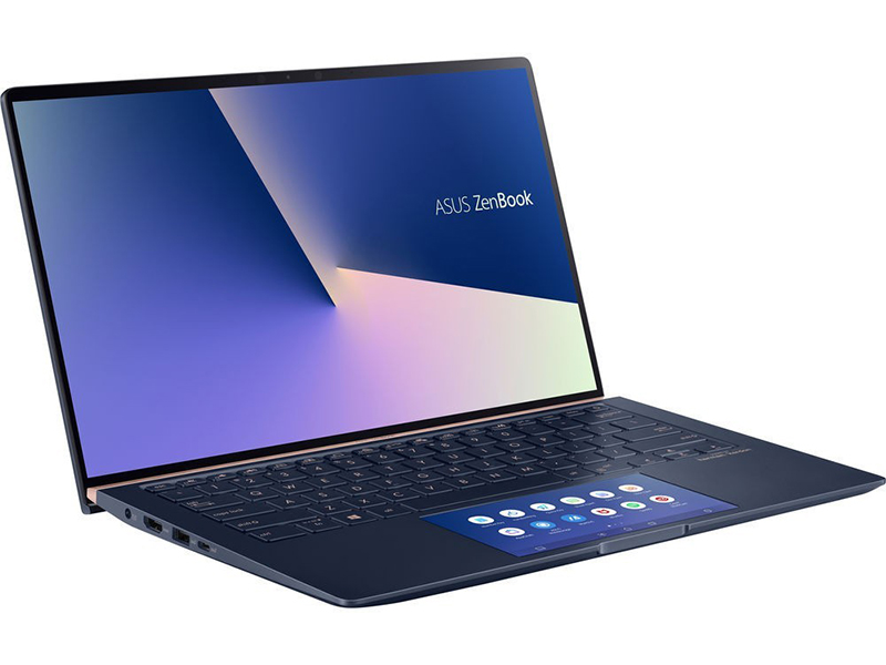 фото Ноутбук asus zenbook ux434fq-a6073r 90nb0rm1-m01660 (intel core i7-10510u 1.8 ghz/16384mb/512gb ssd/nvidia geforce mx350 2048mb/wi-fi/bluetooth/cam/14.0/1920x1080/windows 10 pro 64-bit)