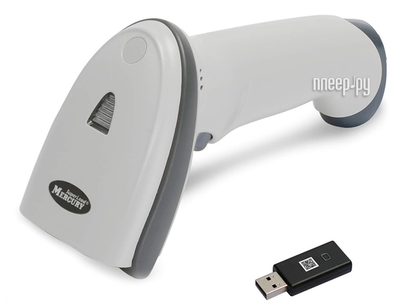 фото Сканер mertech mercury cl-2200 ble dongle p2d usb white