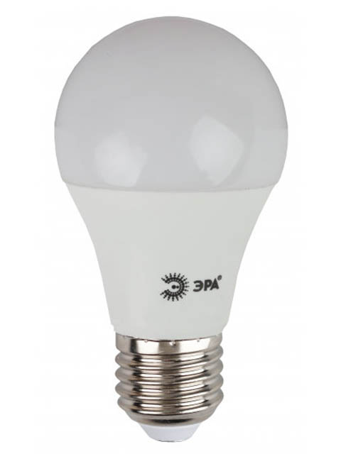 

Лампочка Эра ECO LED A60-10Вт-840-4000К-E27, A60-10Вт-840-4000К-E27