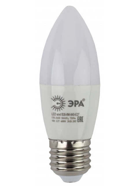 

Лампочка Эра LED B35-9Вт-840-4000К-E27, B35-9Вт-840-4000К-E27