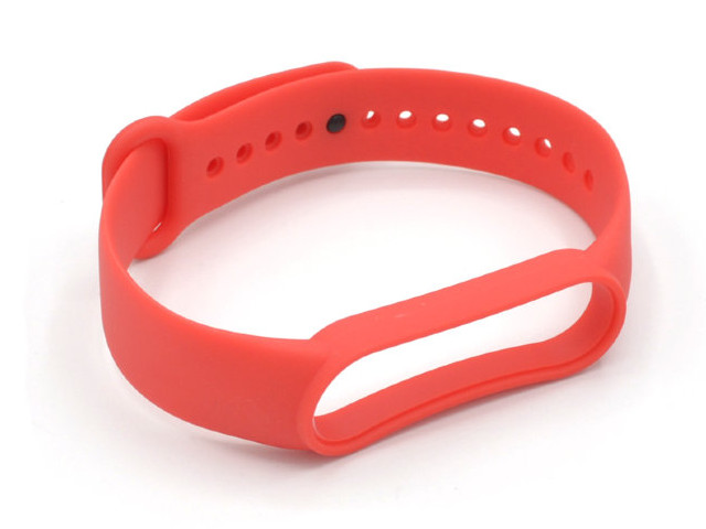 фото Aксессуар ремешок innovation для mi band 5 silicone red 17856