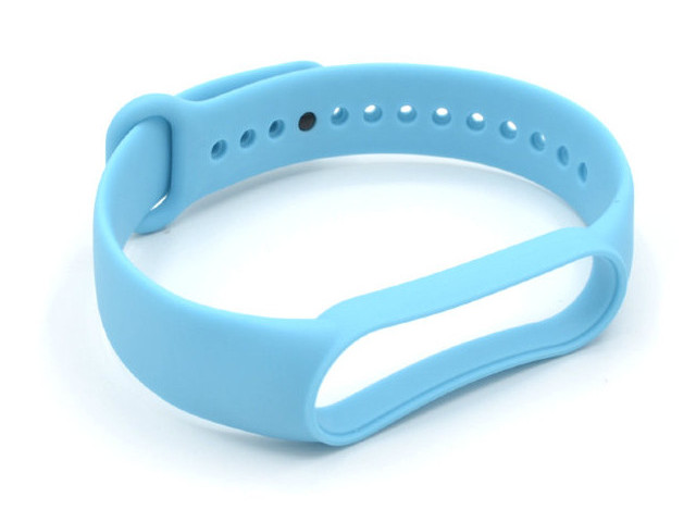 фото Aксессуар ремешок innovation для mi band 5 silicone light blue 17858