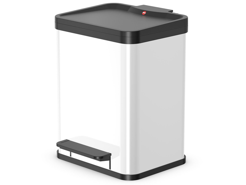 

Мусорное ведро Hailo Oko Uno Plus M 17L White 0619-230, 0619-230