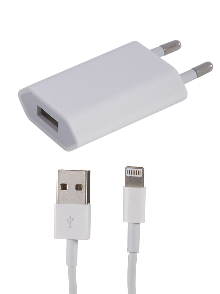 

Зарядное устройство Krutoff USB для iPhone Lightning 04019, 04019