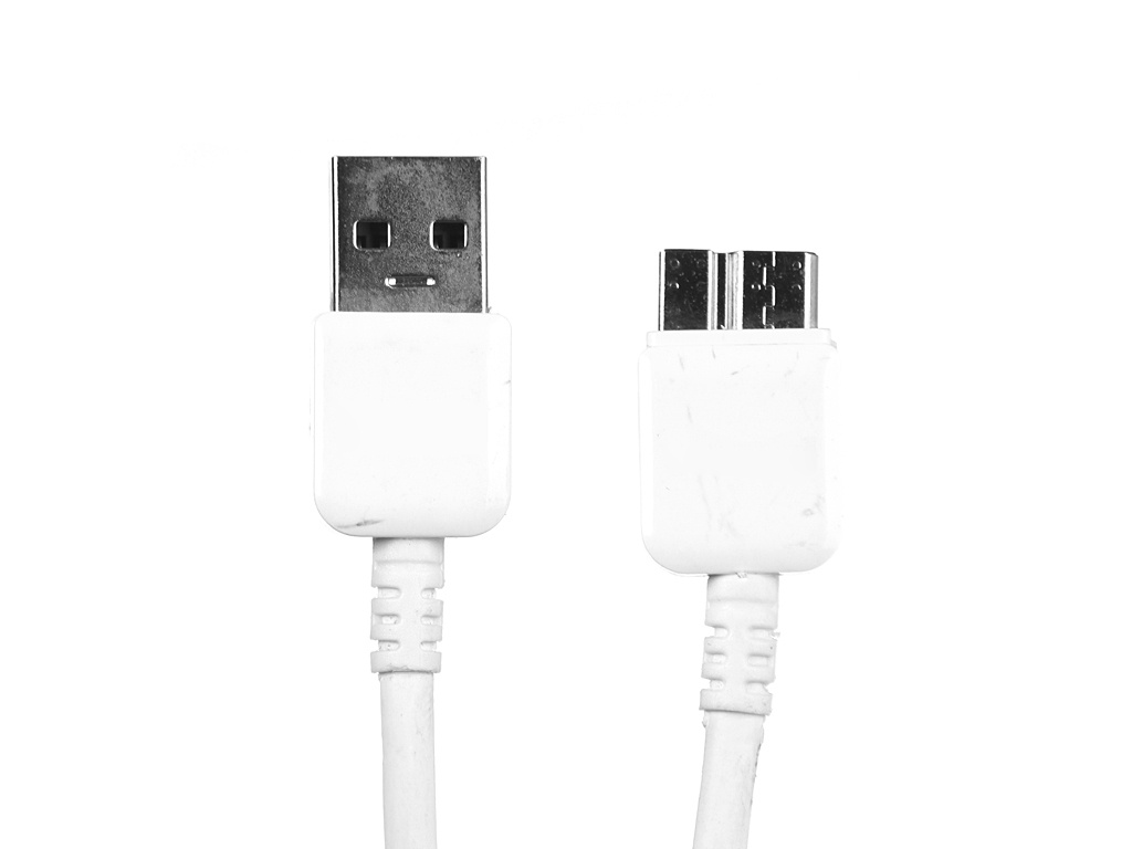 фото Аксессуар krutoff usb - micro-b white 14080