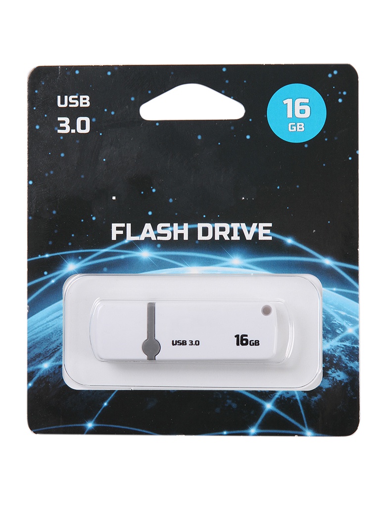 

USB Flash Drive Perfeo C08 16GB White, PF-C08W016