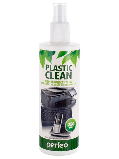 фото Спрей perfeo plastic clean для пластиковых поверхностей 250ml pf-s/pc-250