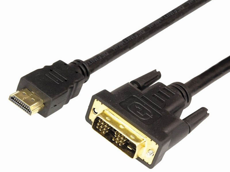 цена Аксессуар Perfeo HDMI-A - DVI-D 2m D8001