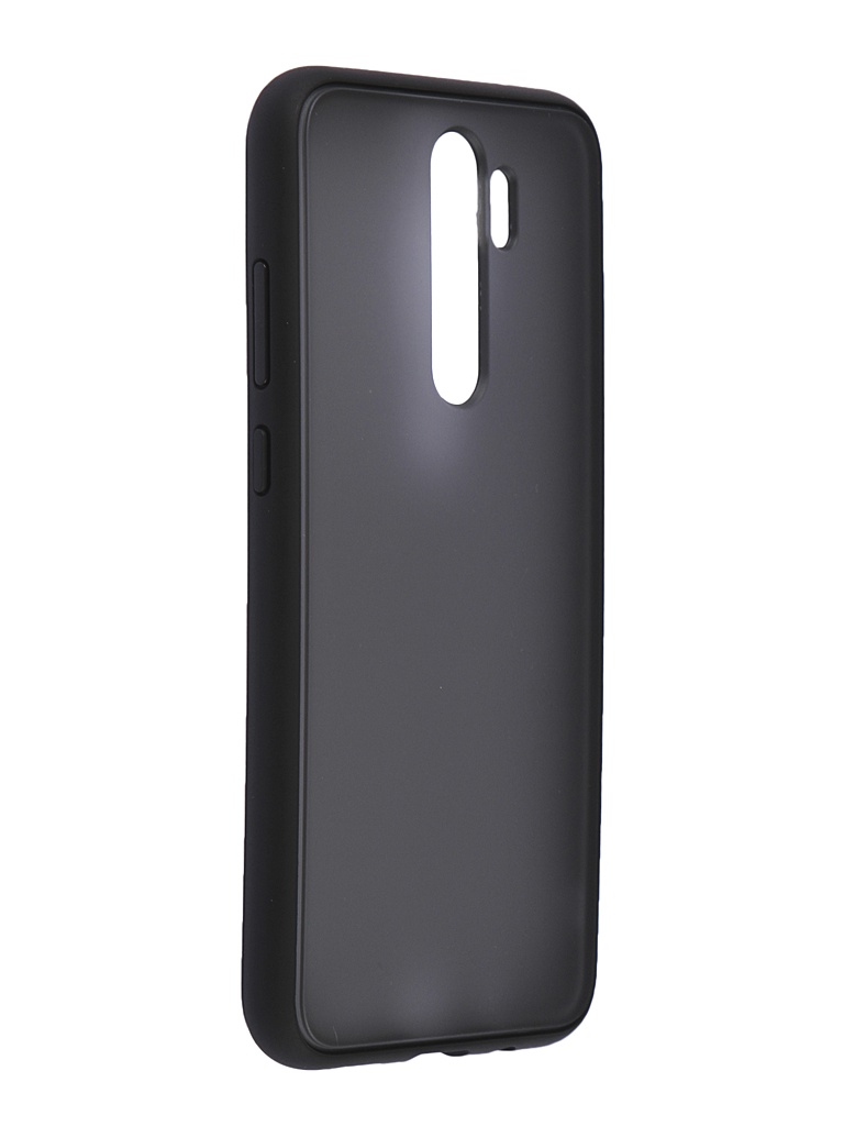 фото Чехол brosco для xiaomi redmi note 8 pro black xm-rn8p-st-tpu-black