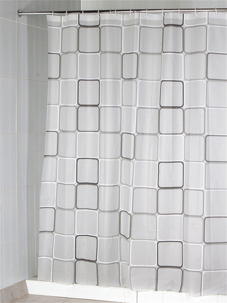 

Шторка Aquarius Плитка 180х200cm Light-Grey, 6646466464