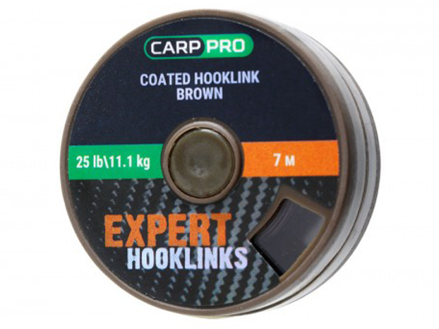 фото Леска carp pro 25lb 7m brown 210546