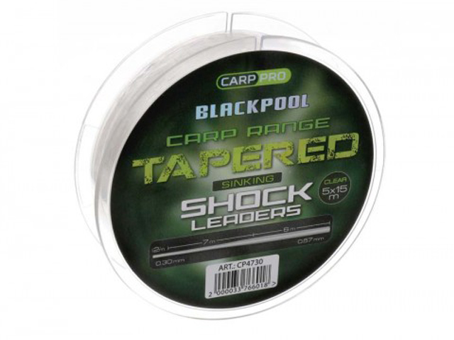 фото Леска carp pro blackpool sink tapered mono 0.3-0.57mm 5x15m 240790