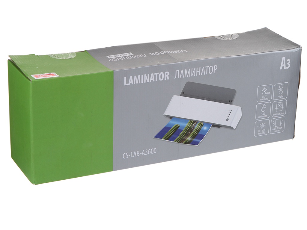 Ламинатор Cactus CS-LAB-A3600 ламинатор profioffice prolamic e2320