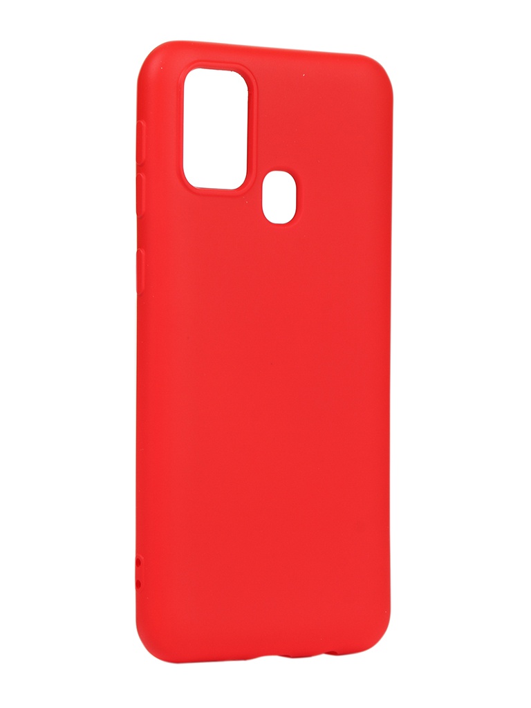 фото Чехол df для samsung galaxy m31 silicone red soriginal-17 df-group