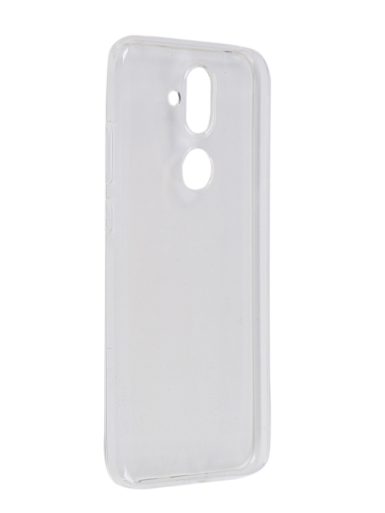 фото Чехол pero для nokia 7.1 silicone clip case transparent cc01-n71tr