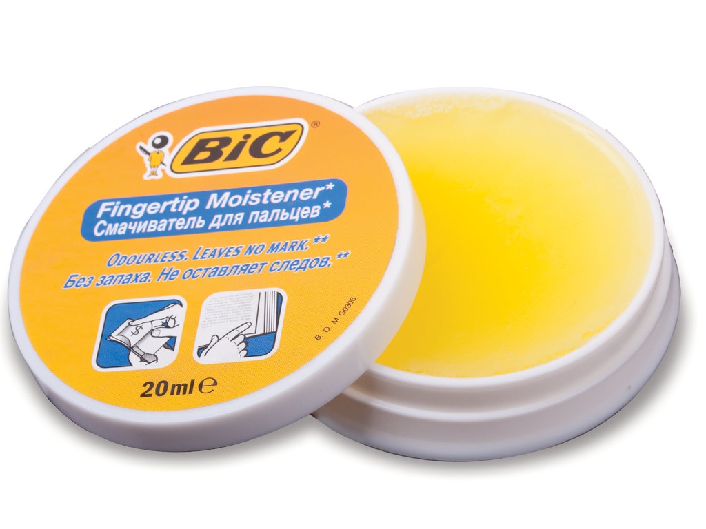 

Гель для увлажнения пальцев Bic Fingertip 20g 897178, 897178