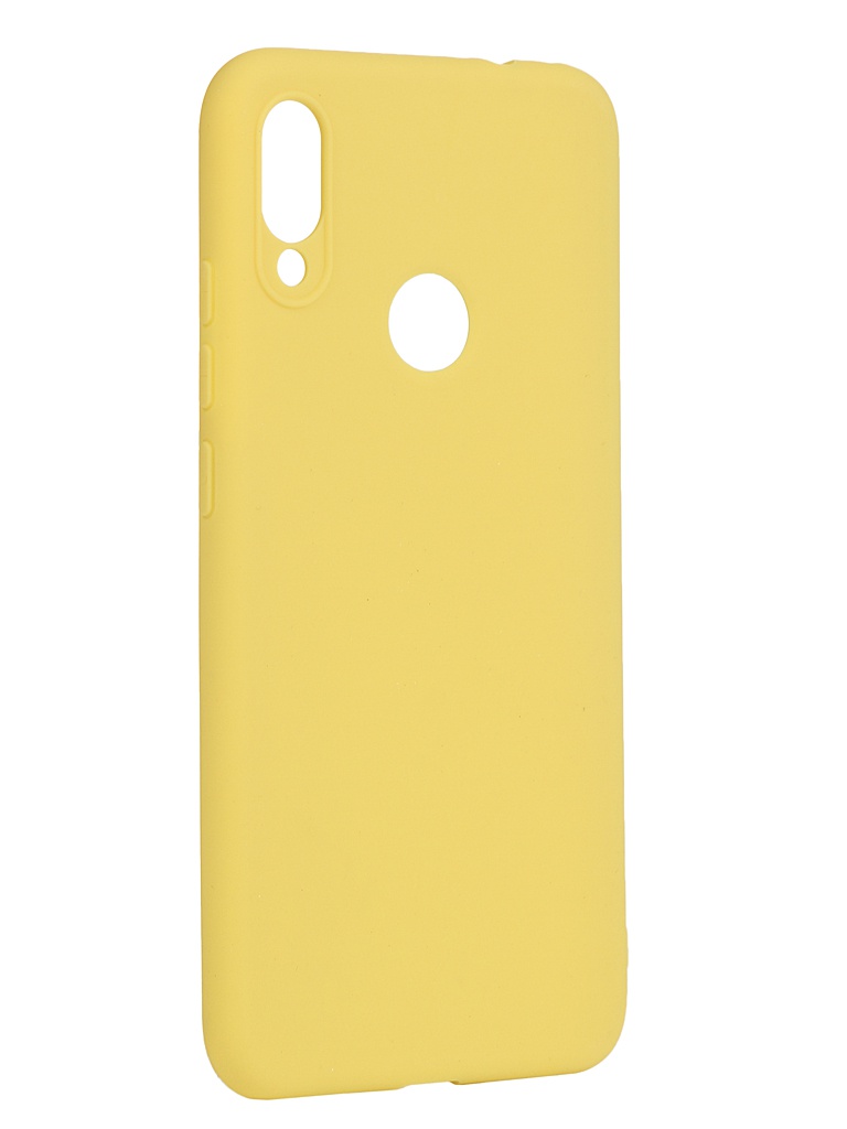 фото Чехол pero для xiaomi redmi note 7 yellow cc01-rn7y