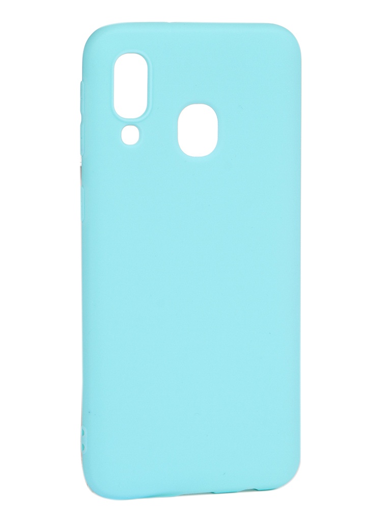 

Чехол Pero для Samsung Galaxy A40 Soft Touch Turquoise CC01-A40C, CC01-A40C