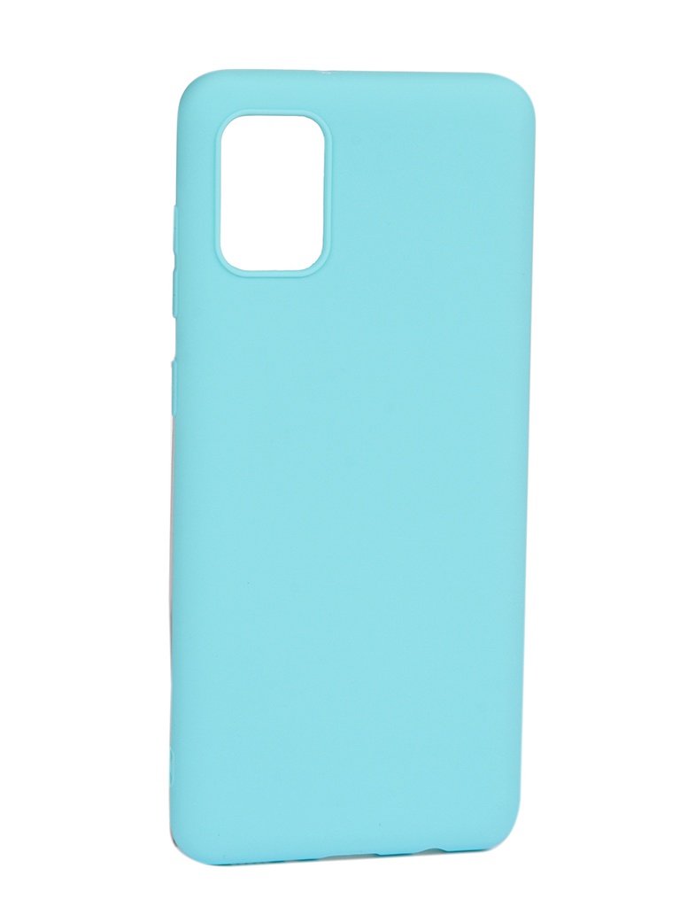 фото Чехол pero для samsung galaxy a31 soft touch turquoise cc01-a31c