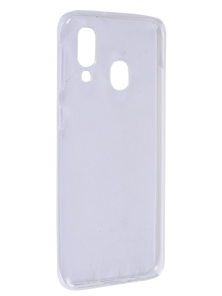 фото Чехол pero для samsung galaxy a40 silicone clip case transparent cc01-a40tr