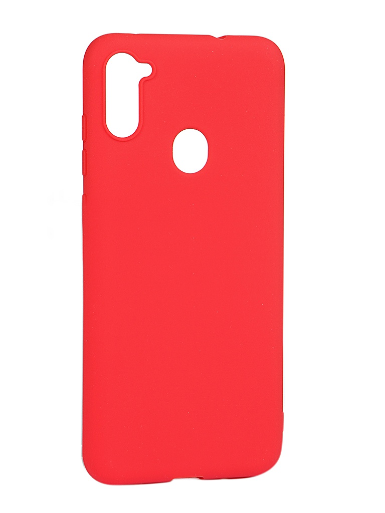 Чехол Pero для Samsung Galaxy A11 / M11 Soft Touch Red CC01-A11R