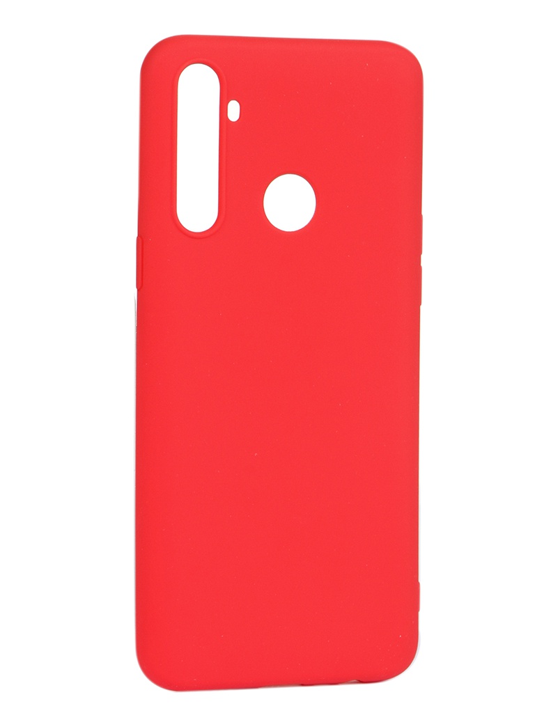 

Чехол Pero для Realme C3 Soft Touch Red CC01-RC3R, CC01-RC3R