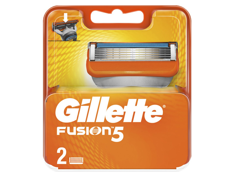 фото Сменные кассеты gillette fusion5 2шт 7702018877478