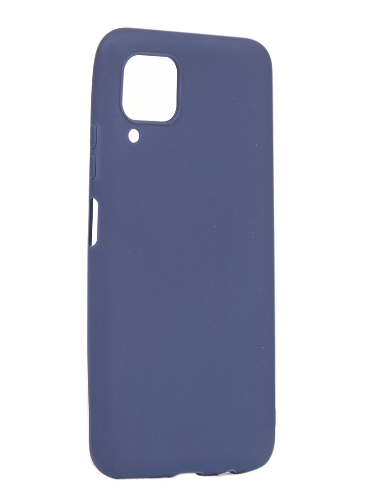 фото Чехол pero для huawei p40 lite silicone clip case soft touch blue cc01-p40lbl