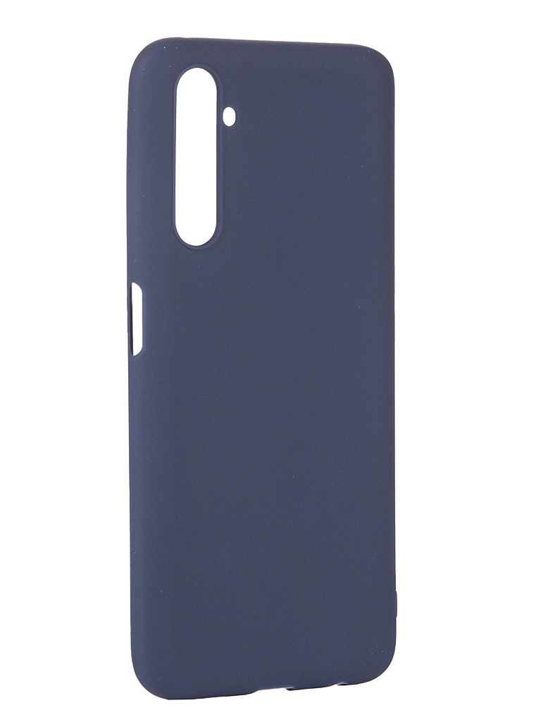 

Чехол Pero для Realme 6 Pro Silicone Clip Case Soft Touch Blue CC01-R6PBL, CC01-R6PBL