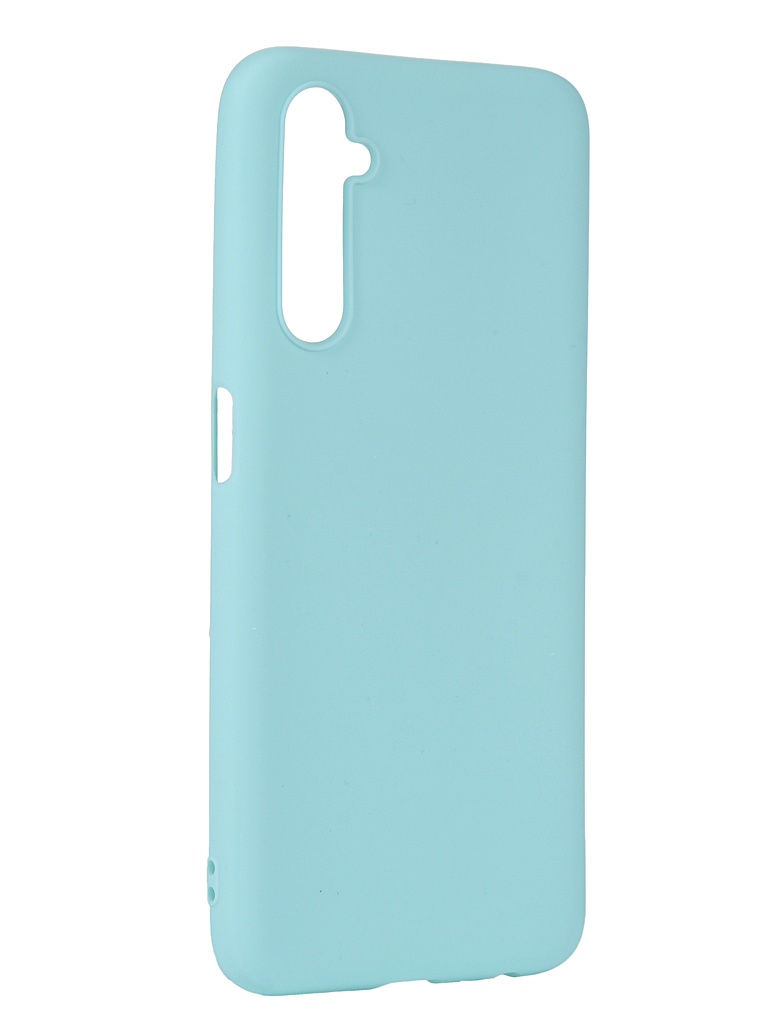 

Чехол Pero для Realme 6 Silicone Clip Case Soft Touch Turquoise CC01-R6C, CC01-R6C