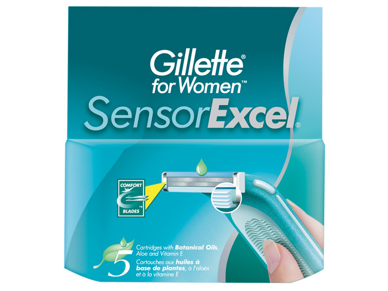 фото Сменные кассеты gillette sensorexcel for women 5шт 3014260244897