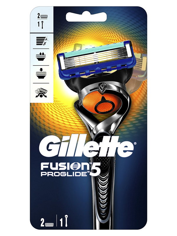 фото Бритва gillette fusion5 proglide flexball + 2 кассеты