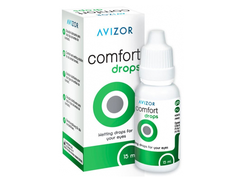 

Капли Avizor Comfort Drops 15ml, Comfort Drops