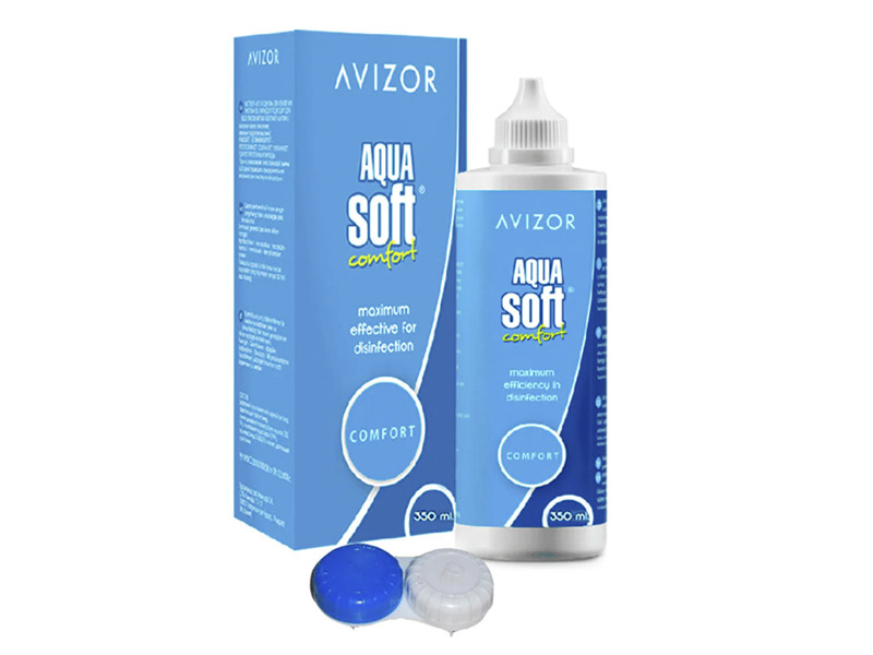 фото Раствор avizor aquasoft comfort 350ml