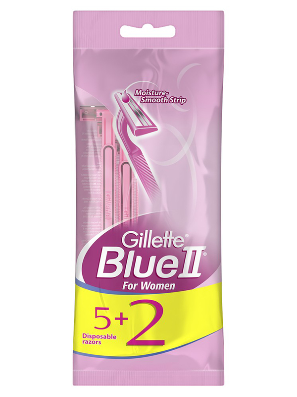 

Бритва Gillette BLUE II 7шт, Blue II For Women