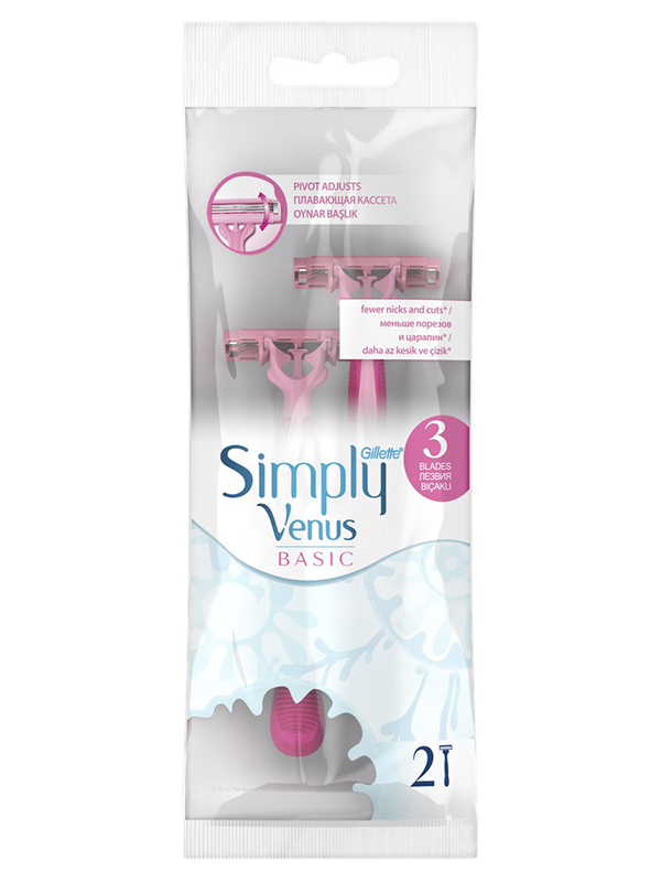 фото Бритва venus simply 3 2 шт gillette