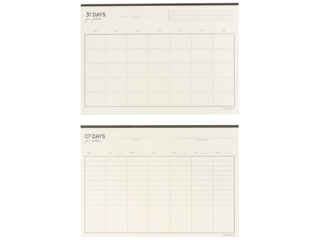 

Планер 100tseley 7.31 Planner PP005, 7.31 Planner