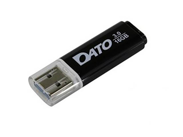 

USB Flash Drive 16Gb - Dato DB8002U3 USB 3.0 Black DB8002U3K-16G, DB8002U3K-16G