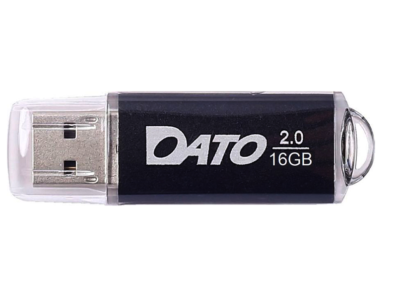 

USB Flash Drive 16Gb - Dato DS7012 USB 2.0 Black DS7012K-16G, DS7012K-16G