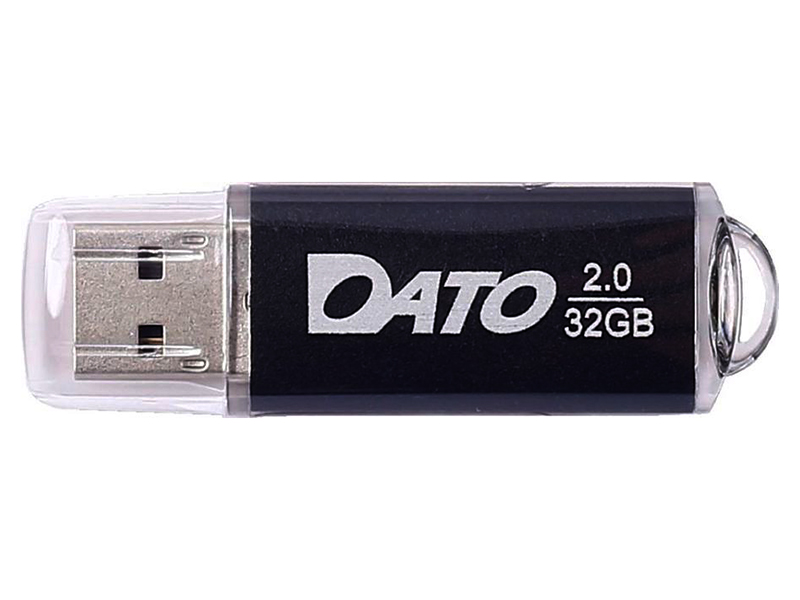 

USB Flash Drive 32Gb - Dato DS7012 USB 2.0 Black DS7012K-32G, DS7012K-32G